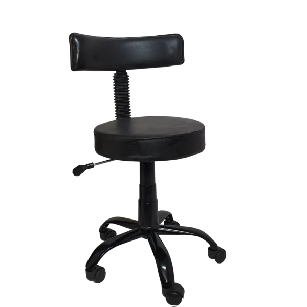BS1 Adjustable Height Revolving Stool/Chair (Bold Black, Metal Base) 10 BS1 Adjustable Height Revolving Stool/Chair (Bold Black, Metal Base)
