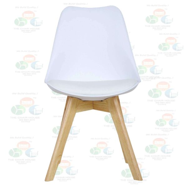C26 White Wooden Dining & Kitchen Chair Modern Design 7 C26 White Wooden Dining & Kitchen Chair Modern Design