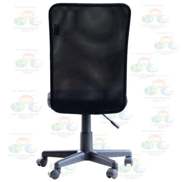 C39 Sigma Armless Mid-Back Height-Adjustable Revolving Desk Chair (Black) 10 C39 Sigma Armless Mid-Back Height-Adjustable Revolving Desk Chair (Black)