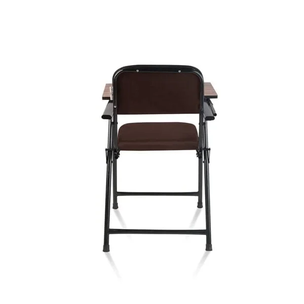 T01 Folding Study Chair with Cushion & Adjustable Writing Pad (Brown)