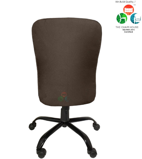 C11 Zebra 'S' Handle Ergonomic Mid-Back Office Chair (Brown)