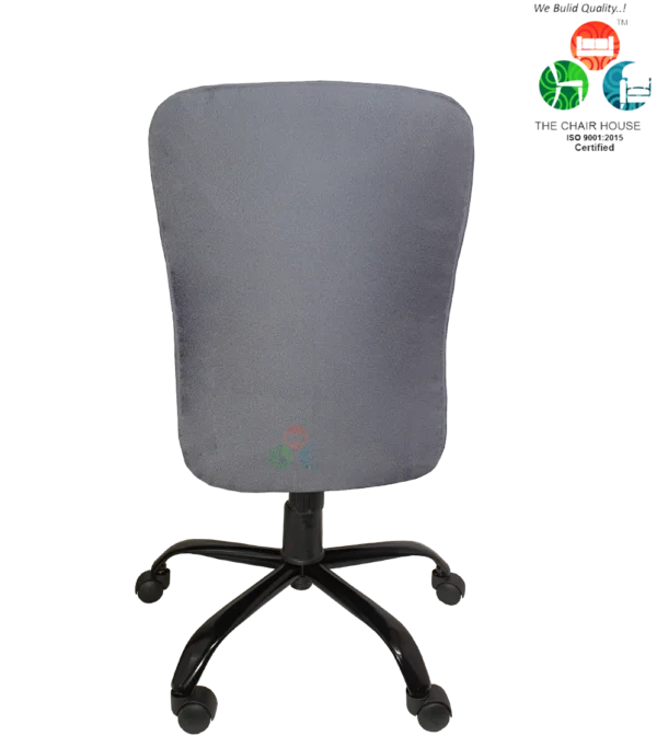 C12 Zebra 'S' Handle Ergonomic Mid-Back Office Chair (Grey)