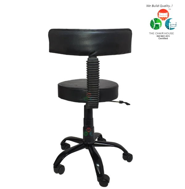 BS1 Adjustable Height Revolving Stool/Chair (Bold Black, Metal Base) 9 BS1 Adjustable Height Revolving Stool/Chair (Bold Black, Metal Base)