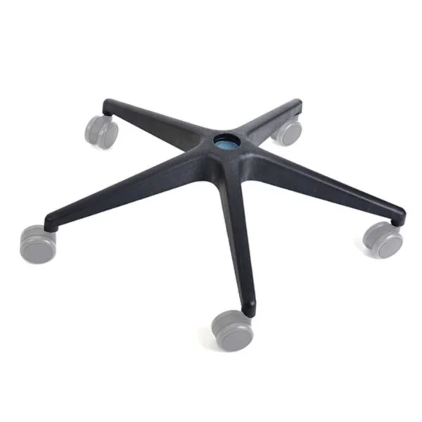 CB02 Nylon 60cm Swivel Office Chair Base  PVC Hole Diameter
