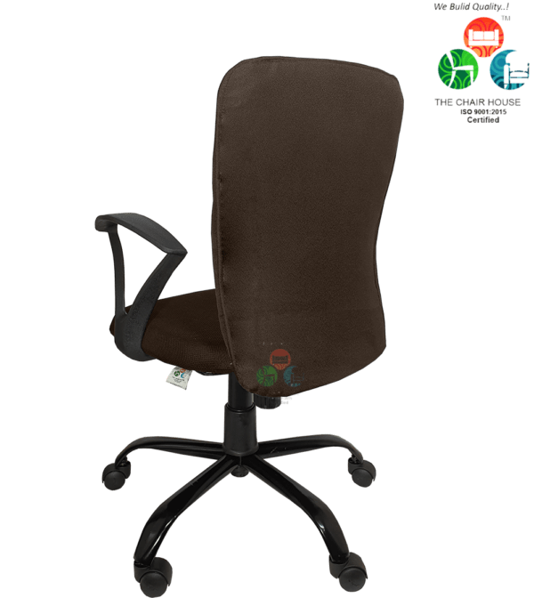 C11 Zebra 'S' Handle Ergonomic Mid-Back Office Chair (Brown) 12 C11 Zebra 'S' Handle Ergonomic Mid-Back Office Chair (Brown)