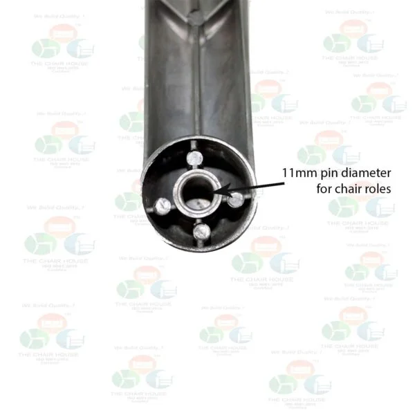 CB01 Die-Cast Aluminium Swivel Chair Base  Chrome Finish, 50mm Centre Hole
