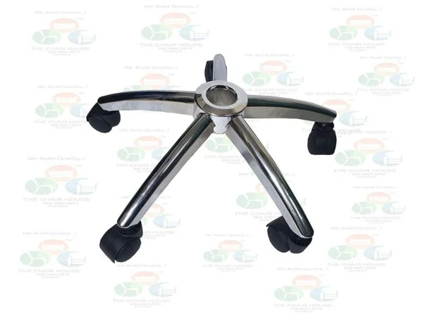 CB03 Heavy Duty Barstool with Chrome Base & Caster Wheels (Set of 1)