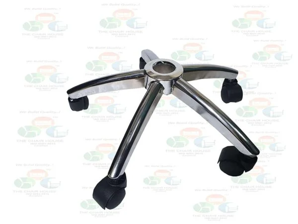 CB03 Heavy Duty Barstool with Chrome Base & Caster Wheels (Set of 1)