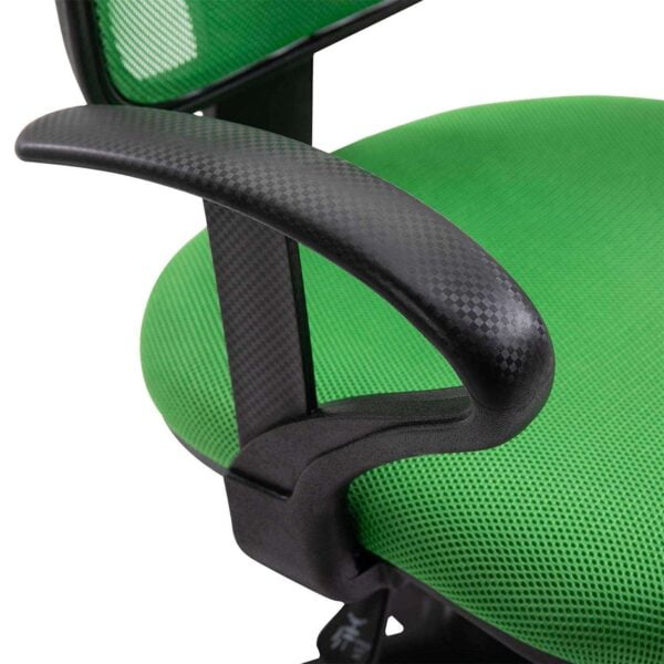 803 Mid-Back Mesh Office Chair | Fixed Handle, Ergonomic Design (Green) 9 803 Mid-Back Mesh Office Chair | Fixed Handle, Ergonomic Design (Green)
