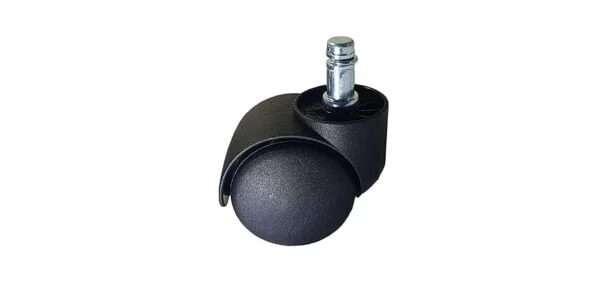 C1 Premium Revolving Castor Wheels for Office Chairs (Set of 5, Black, Pin Type) 8 C1 Premium Revolving Castor Wheels for Office Chairs (Set of 5, Black, Pin Type)
