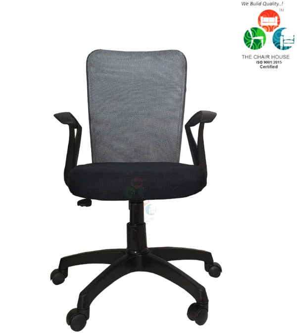C03 Sigma ‘S’ Handle Mid-Back Mesh Office Chair (Grey) 12 C03 Sigma ‘S’ Handle Mid-Back Mesh Office Chair (Grey)