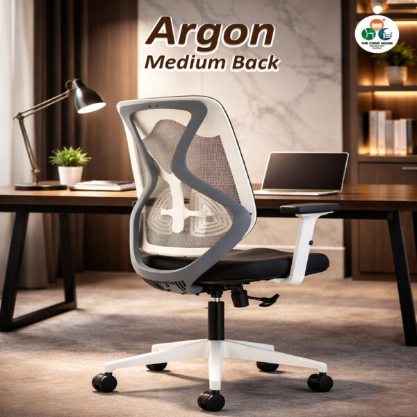 1 / 1 – Argon High Back Ergonomic Base Mesh Home & Office Chair Imported Pneumatic Hydraulic 2D Padded Adjustable ( Grey Chair )chair house.jpg