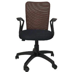 C02 Sigma ‘S’ Handle Mid-Back Mesh Office Chair (Brown) 14 Back push22