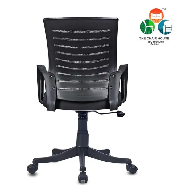 C65 Boom Low-Back Ergonomic Mesh Desk Chair (Grey & Black)