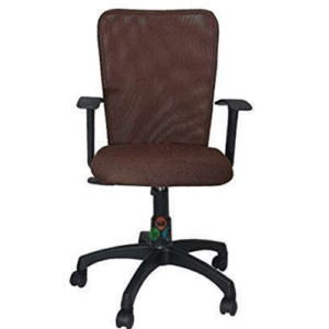 C42- Sigma "T" Handle Mid Back Mesh Fabric Office Chair (Mid-Back, Chocolate Brown)