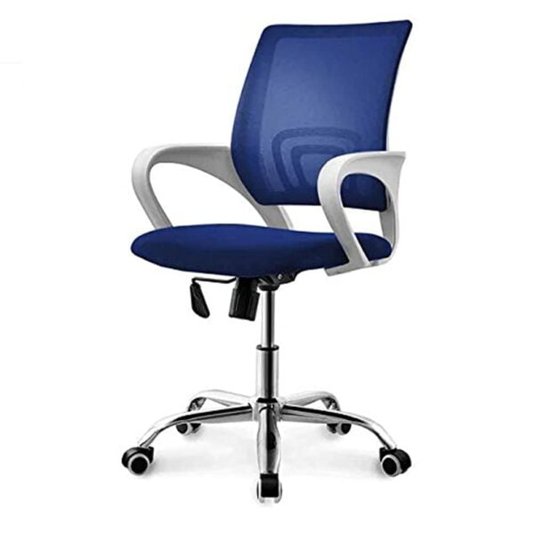 C129 Max Ergonomic Mesh Swivel Chair with Armrests (Blue)