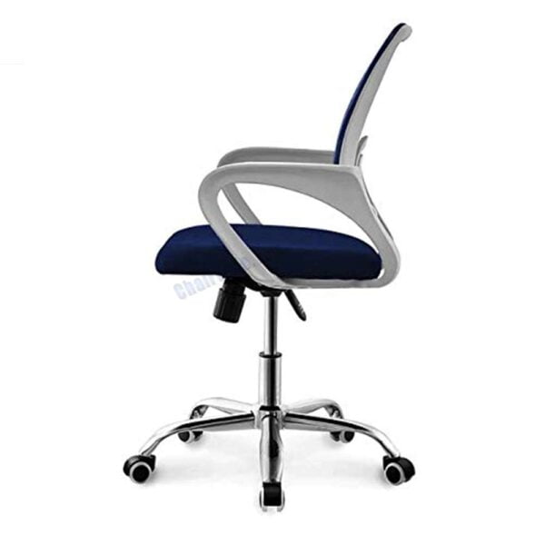 C129 Max Ergonomic Mesh Swivel Chair with Armrests (Blue)