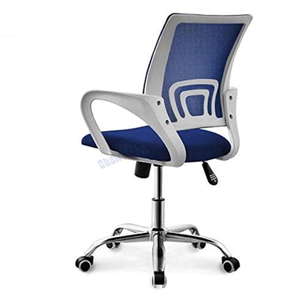 C129 Max Ergonomic Mesh Swivel Chair with Armrests (Blue)