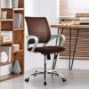 Max Medium Back Swivel Mesh Revolving Height Adjustable, Ergonomic Seating,Comfortable Armrest Office Chair Suitable