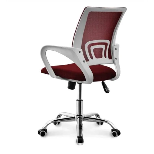 C132 Max Ergonomic Mesh Swivel Chair with Armrests (Red)
