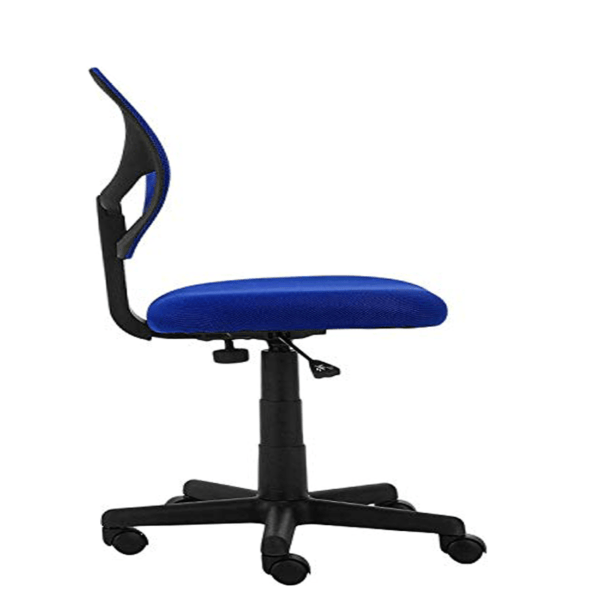 803 Mesh Armless Office Chair Mid-Back Computer Desk Chair (Blue) 12 803 Mesh Armless Office Chair  Mid-Back Computer Desk Chair (Blue)