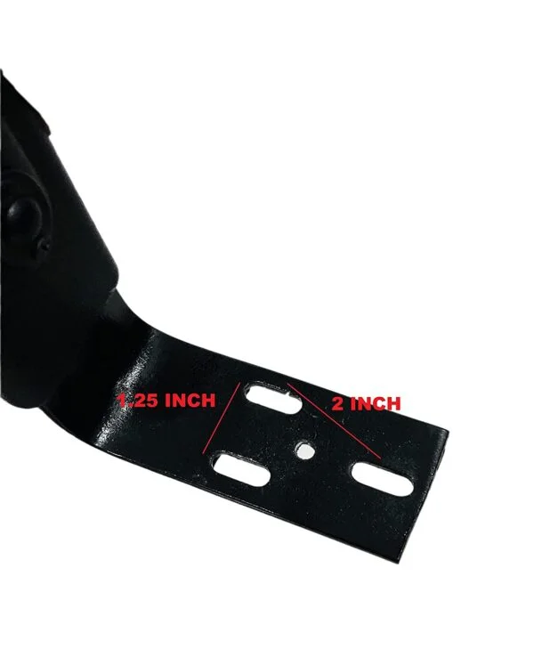 H21  Metal Adjustable Circle Handle with Armrest | Universal Fit | Set of 1
