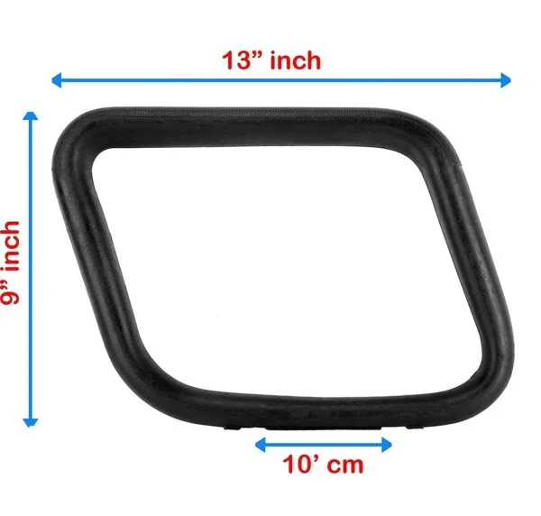 Fixed Chair Plastic Handles Suitable for Office Chair Set of 2 pc.(PS4) with nut Bolts & Keys