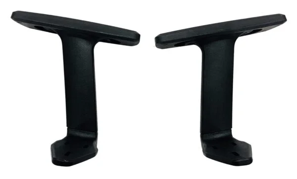 H01 Ola Adjustable Chair Handle with Armrest | Square Hard Pad, Universal Fit (Set of 1)