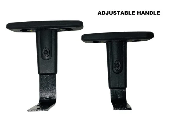 H22 Metal Hard Pad Adjustable Circle Handle with Armrest | Universal Fit | Set of 1 12 H22 Metal Hard Pad Adjustable Circle Handle with Armrest | Universal Fit | Set of 1