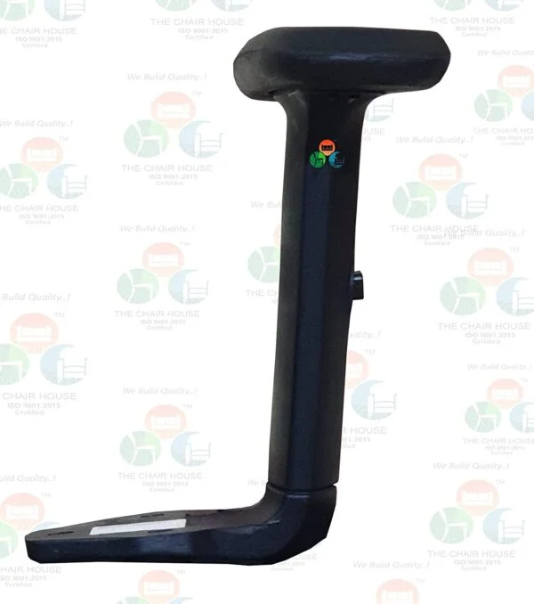 H03 Adjustable Chair Handle with Armrest | Black, Set of 1