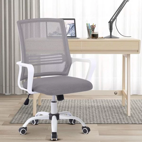 C116 Ergonomic Grey Mesh Office Chair | Swivel, Reclining, Adjustable Armrest & Lumbar Support 8 C116 Ergonomic Grey Mesh Office Chair | Swivel, Reclining, Adjustable Armrest & Lumbar Support