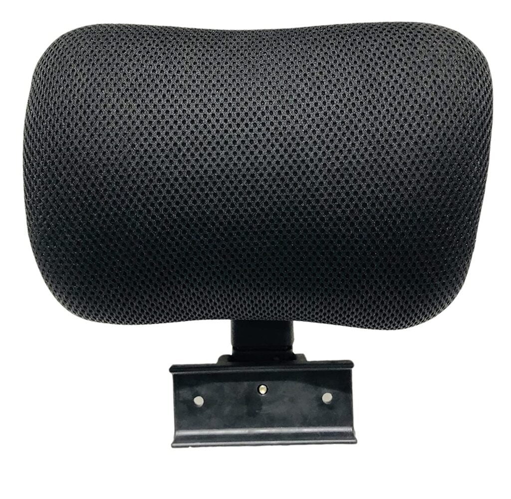 Jazz Head Rest Chair with Nut Bolts and Key Easily Fit to Every Chair (Clip Type) Black