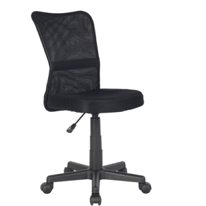 C99- Ergonomic Office Chair Cheap Desk Chair Mesh Computer Chair Back Support Modern Executive Mid Back Rolling Swivel Chair (Black)