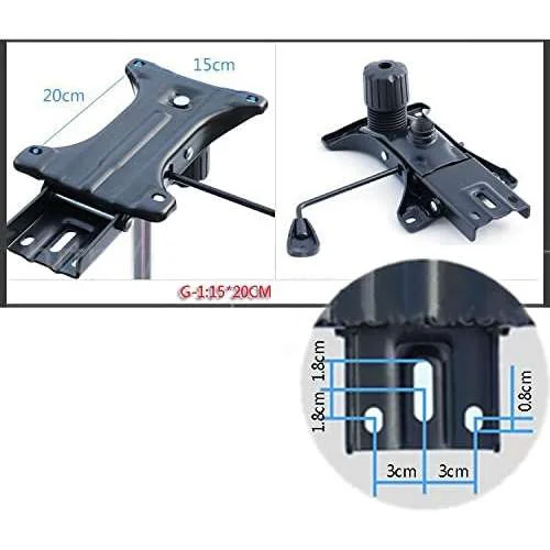 How Do Modern Recliner Chair Mechanisms Improve Chair Comfort? 3 High-quality multi-block seat mechanism, knee rocker mechanism for office chair, swivel chair and all other adjustable seating furniture, also suitable for converting car seats Replacement part for Office Swivel Chair Executive Chair Seat Mechanism TILT-A Base Plate for Attaching Under Seat Pad - Height Adjustment and Rocker Mechanism Rocker function with locking in the zero position - hand wheel for weight adjustment with handle protection tested safety load capacity up to 200 kg Suitable for all swivel chairs, office chairs, swivel chairs, executive chairs from Topstar, Nowy Styl, Mayer, Easychair, IKEA etc. Restoring force of the backrest is easy to change - anti-shock system, serves to ensure that the mechanism remains in its original position when the lever released