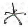 The Chair House - Chrome Chair Base with PU Castor Wheel & Hydraulic Gas Lift 120mm Set of 1 (1)