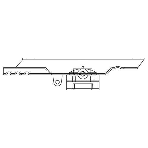 The Chair House Fix Plate Apple Mechanism Replacement Office Chair Part, With Bolts ( Set -1)