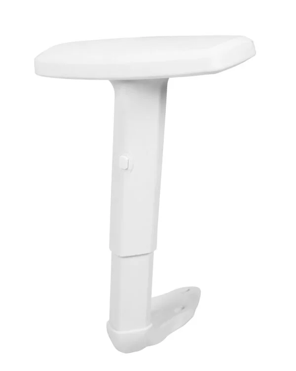 Ola White Adjustable Handle With White Pad Set -1 with nut Bolts & Key fit to Every Chair 6 Ola White Adjustable Handle With White Pad Set -1 with nut Bolts & Key fit to Every Chair