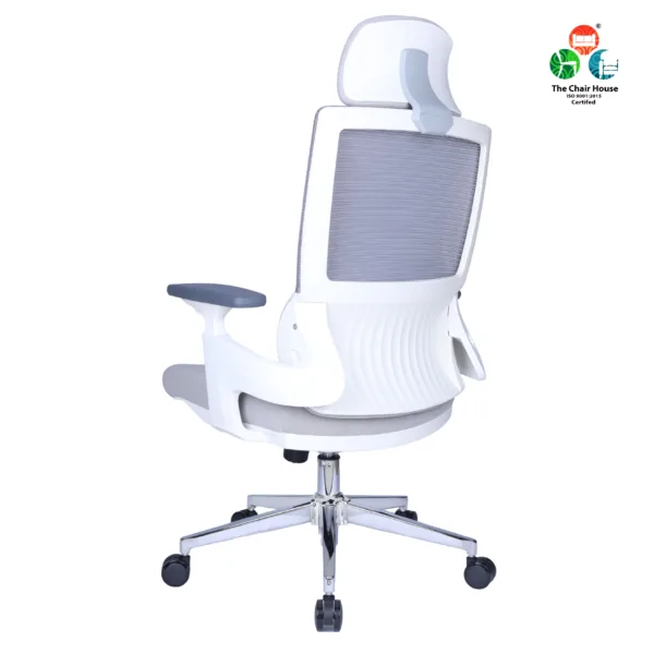 Comfy High Back Ergonomic Chair White