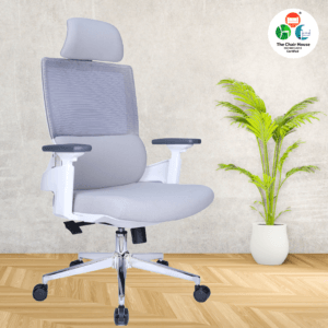 Comfy High Back Ergonomic ChairWhite