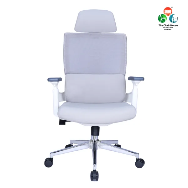 Comfy High Back Ergonomic Chair White