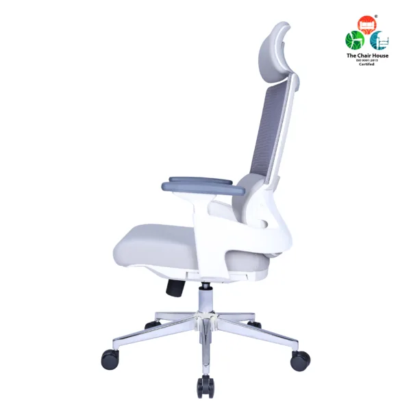 Comfy High Back Ergonomic Chair White