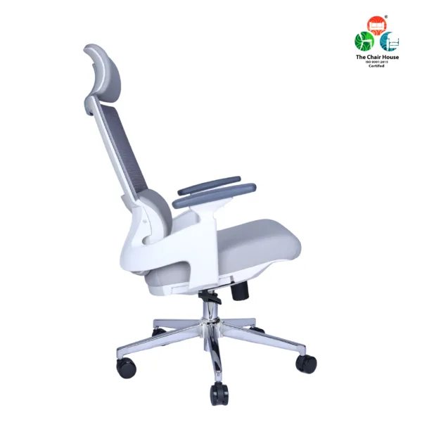 Comfy High Back Ergonomic Chair White