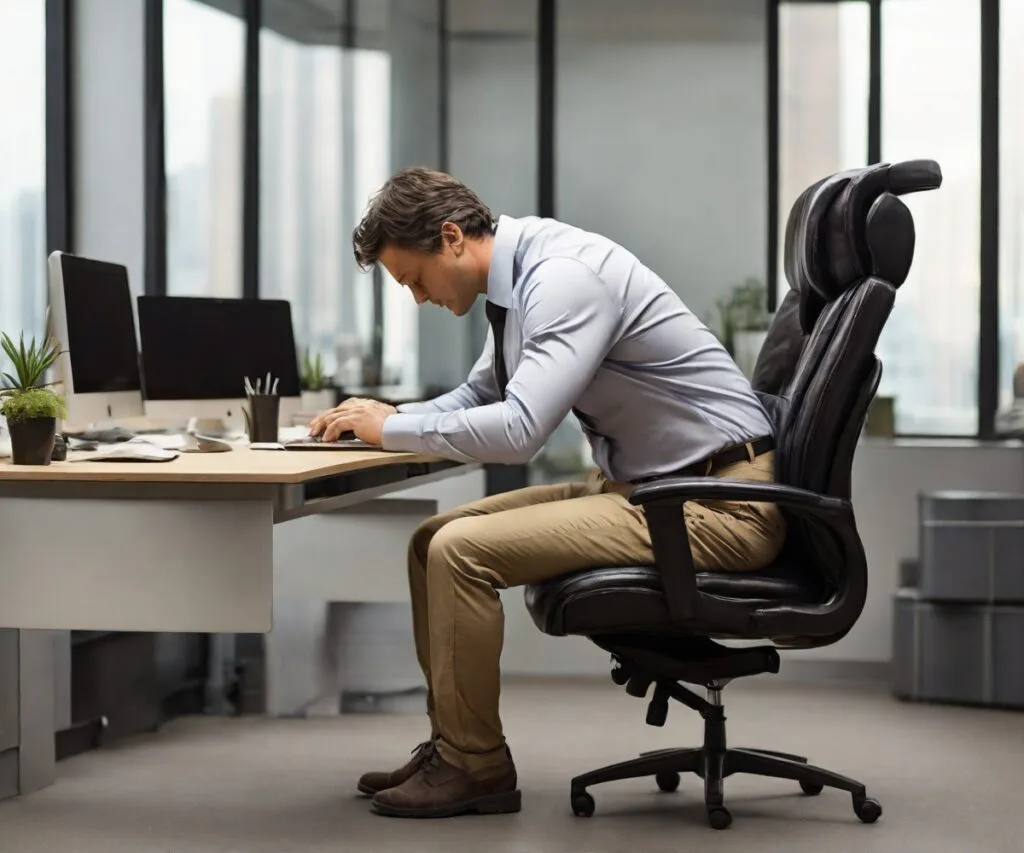 Sinking Office Chair