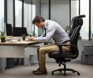 Sinking Office Chair