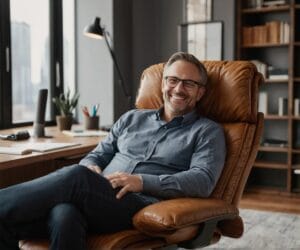 How Does an Office Chair Enhance Leadership Presence?