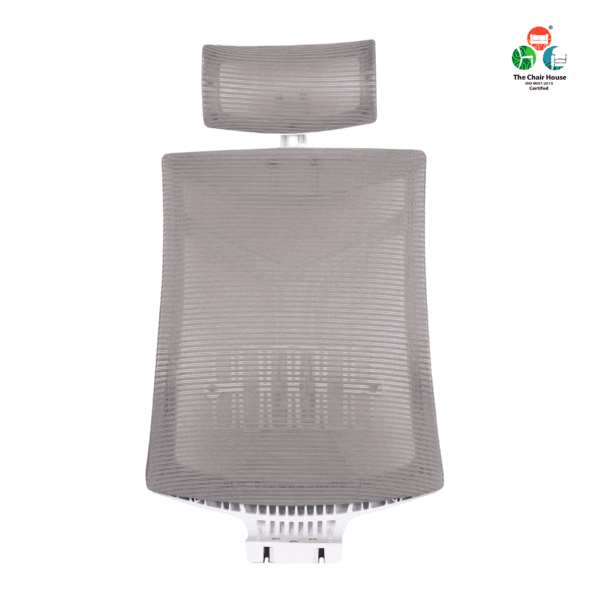 B27 - NX1 High Back With Headrest Spare Parts Accessories Chair Net Back with nut Bolts and Key Easily fit to Every Chair (White Color)