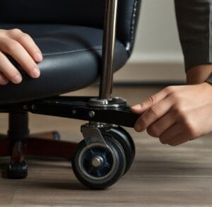 How To Install Caster Wheels On Office Chair