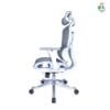 C155- AERO Hight Back Office Chair Imported Ergonomic,Multi lock Mechanism Full mesh with Seat Sliding 3D Armrest & 3D Headrest Aluminum Base with PU Castor wheel