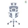 C155- AERO Hight Back Office Chair Imported Ergonomic,Multi lock Mechanism Full mesh with Seat Sliding 3D Armrest & 3D Headrest Aluminum Base with PU Castor wheel