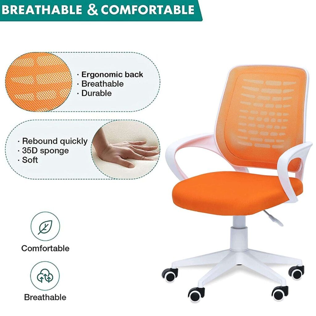 Ultimate Guide To Choosing The Best Study Chair 4 2. Boom Ergonomic Study Chair